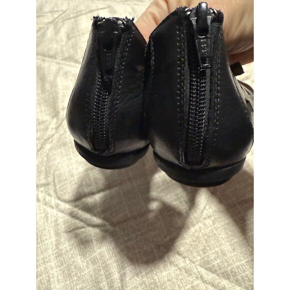 Cobb Hill New Balance Strappy Fisherman Sandals Flats Leather Womens Sz 9 Black - Picture 8 of 10